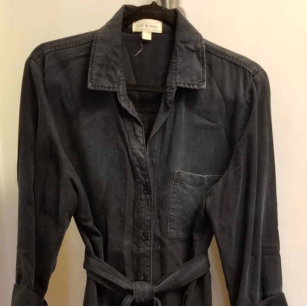 Cloth & Stone Buttoned Down Dress